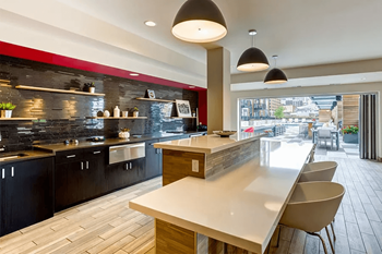 Demonstration kitchen